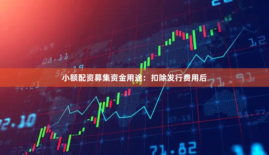 小额配资募集资金用途：扣除发行费用后